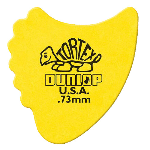 Dunlop 414R.73 Tortex Fin Набор медиаторов (72 шт)