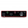 Focusrite Scarlett 4i4 3rd Gen аудио интерфейс USB, 4 входа и 4 выхода