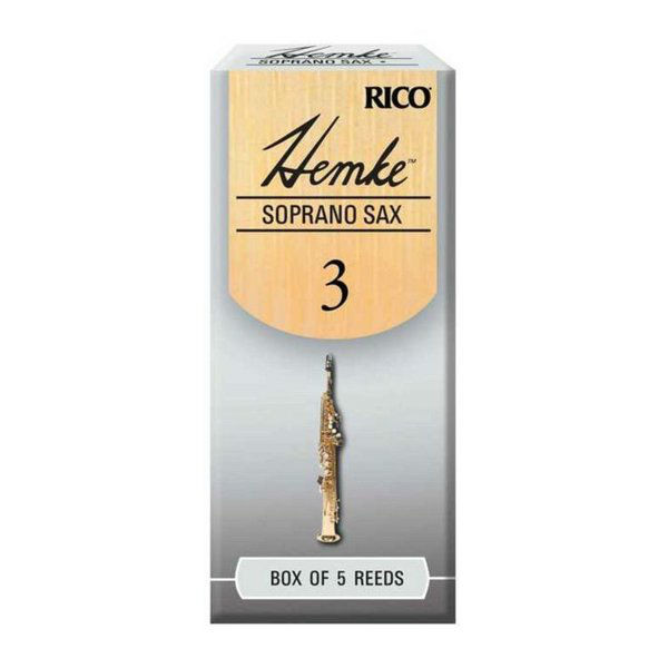 Трости для саксофона Rico Hemke 3.0 RHKP5SSX300 сопрано 5шт.