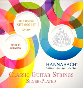 Струны для классической гитары Hannabach 600HT Hard Tension 0.72-1.13мм 4/4