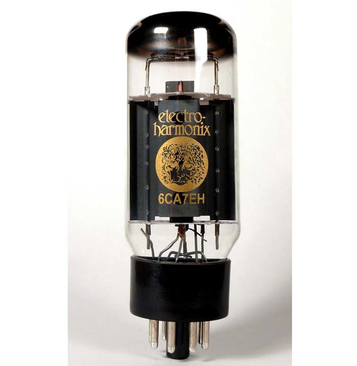 Лампа Electro-Harmonix 6CA7 для усилителя мощности, подобранная в пару или четверку
