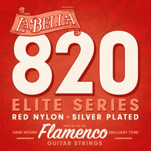 La Bella 820 Flamenco Red струны для классической гитары фламенко