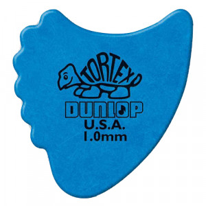 Dunlop 414R1.0 Tortex Fin Набор медиаторов (72 шт)