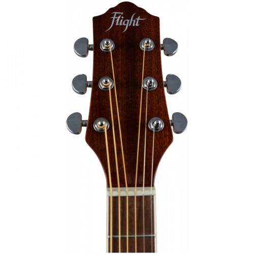 Flight AD-200 NA акустическая гитара, цвет натуральный, скос под правую руку