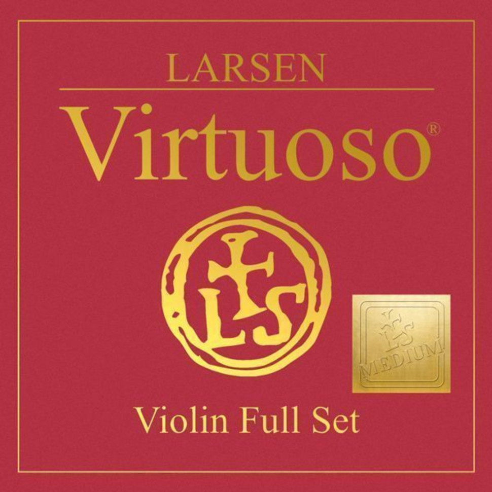 Larsen Virtuoso medium струны для скрипки 4/4, среднее натяжение
