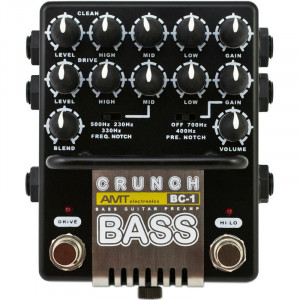 AMT BC-1 Bass Crunch Басовая педаль преамп