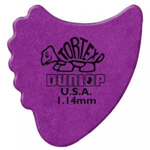 Dunlop 414R1.14 Tortex Fin Набор медиаторов (72 шт)
