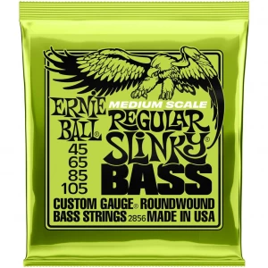 Ernie Ball 2856 Regular Slinky Short  Scale 45-105 струны для басс-гитары