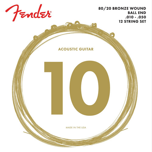 Fender Strings New Acoustic 70XL 80/20 Bronze 10-48 струны для акустической гитары