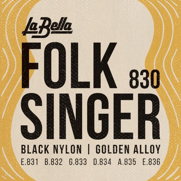 La Bella 830 Folksinger струны для классической гитары