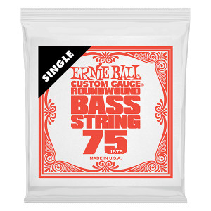 Ernie Ball 1675 струна для бас-гитар, калибр .075