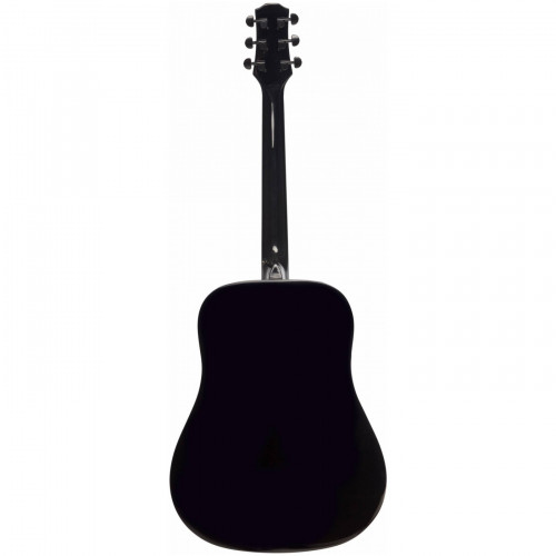 Flight D-130 BK гитара акустическая, дредноут, цвет черный