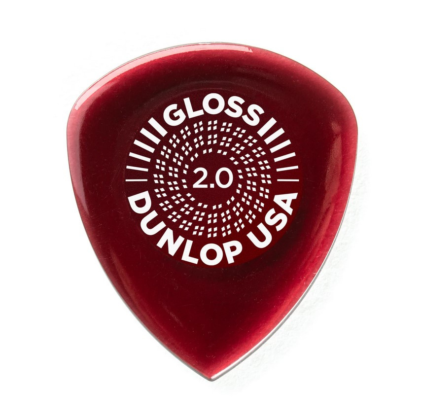 Dunlop 550P2.0 Flow Gloss Медиаторы 3шт, толщина 2мм