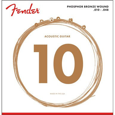 Fender Strings New Acoustic 60XL Phosphor Bronze 10-48 струны для акустической гитары