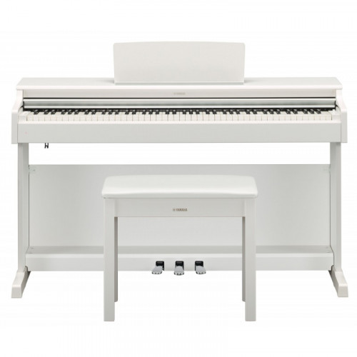 Yamaha YDP-164WH Arius цифровое пианино, 88 клавиш, GH3, полифония 192, процессор CFX, Smart Pianist