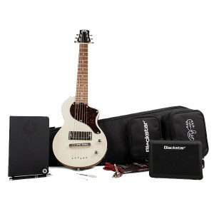 Blackstar Carrion-DLX-BLK Carry On Deluxe Black тревел-гитара в комплекте с комбо FLY 3 BT