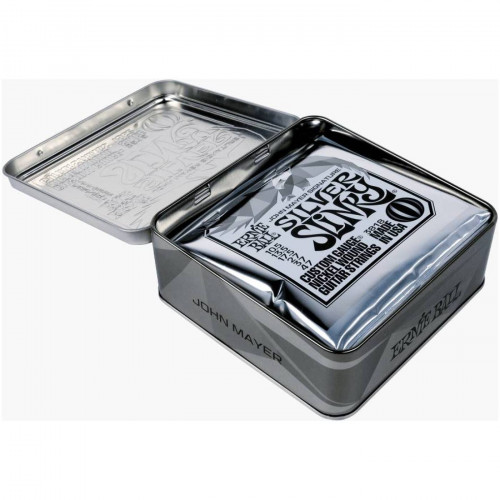 Ernie Ball 3818 John Mayer Silver Slinky Nickel Wound 10.5-47 (pack 3) струны для электрогитары	