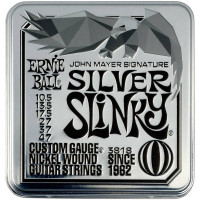 Ernie Ball 3818 John Mayer Silver Slinky Nickel Wound 10.5-47 (pack 3) струны для электрогитары	