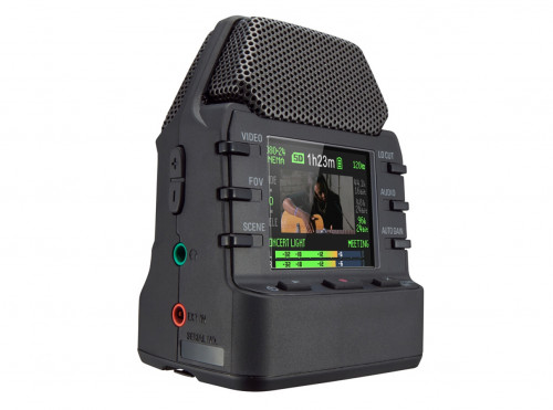 Zoom Q2n универсальная камера со стереомикрофонами для композиторов и музыкантов, чёрная