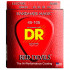DR RDB-45 - RED DEVILS™ - струны для 4-струнной бас- гитары, с покрытием, красные 45 - 105