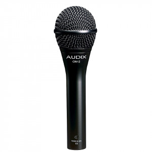 Audix OM2S вокальный динамический микрофон с кнопкой отключения, гиперкардиоида