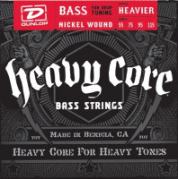 ​Струны для бас-гитары Dunlop 55-115 Heavy Core Heavier DBHCN