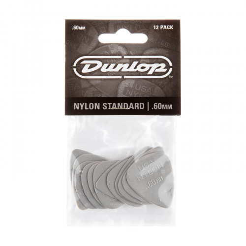 ​Медиаторы Dunlop 44P.60 Nylon Standard 0,60 мм набор из 12 шт