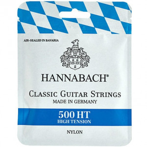 Hannabach 500HT струны для классической гитары, сильное натяжение