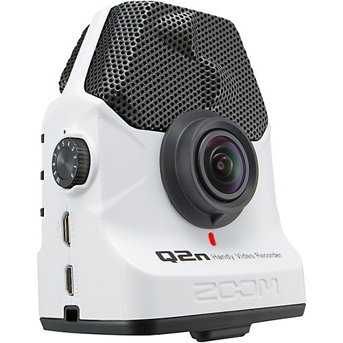 Zoom Q2n/W White универсальная камера со стереомикрофонами для композиторов и музыкантов, белая