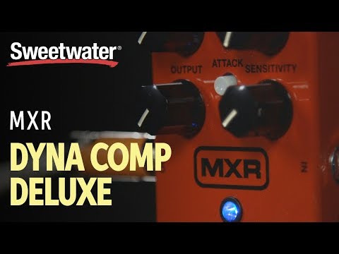 Dunlop MXR M228 Dyna Comp Deluxe гитарный эффект компрессор Видео