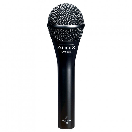 Audix OM3S вокальный динамический микрофон с кнопкой отключения, гиперкардиоида