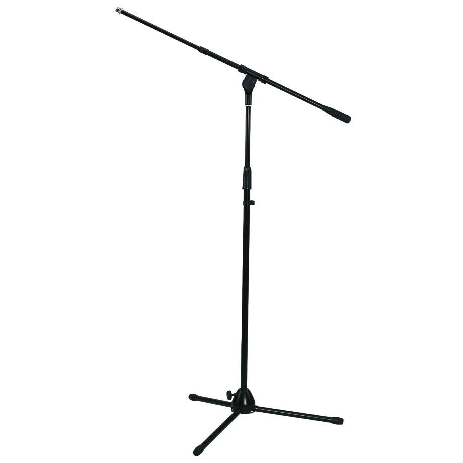 FX Mic Boom Stand Black Medium микрофонная стойка-телескопический журавль, средний вес, черная