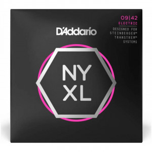 D'addario NYXLS0942, 9-42 струны для электрогитары типа Steinberger