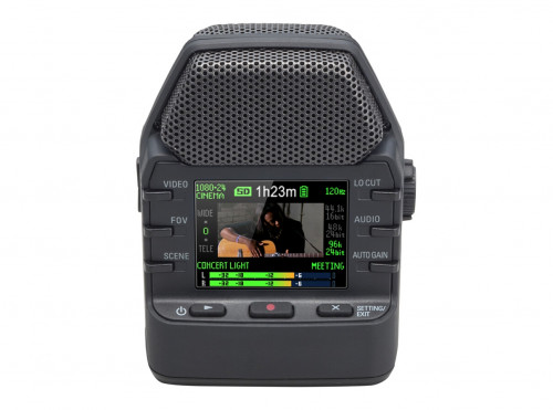 Zoom Q2n/R Red универсальная камера со стереомикрофонами для композиторов и музыкантов, красная