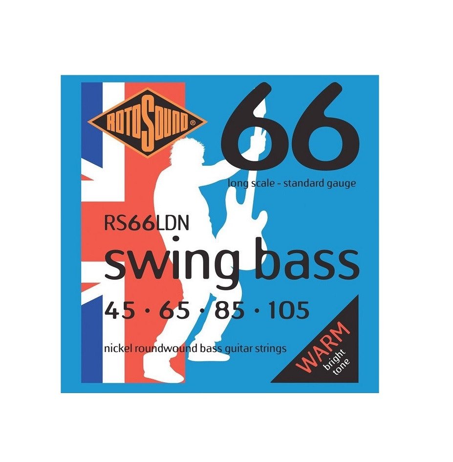 ROTOSOUND RS66LDN BASS STRINGS NICKEL струны для бас-гитары никелевое покрытие