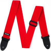 Dunlop D07-01RD Poly ремень для гитары, красный
