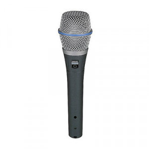 Shure Beta 87C конденсаторный кардиоидный вокальный микрофон