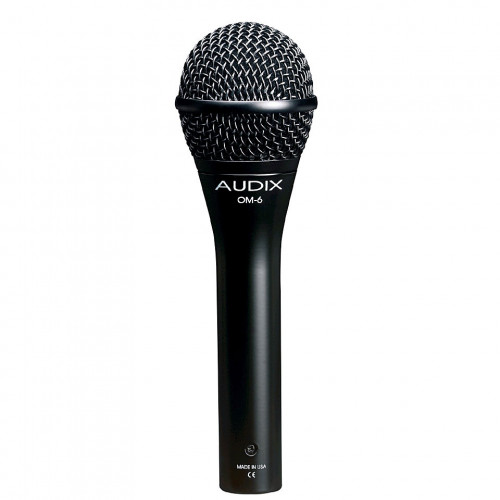 Audix OM6 вокальный динамический микрофон, гиперкардиоида