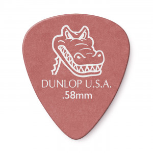 Медиатор Dunlop Gator Grip 0,58 мм 417 (417R) 1 шт