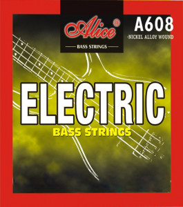 Alice A608(5)-M Medium комплект струн для 5-струнной бас-гитары (45-130)