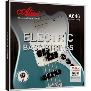 Alice A646(4)-M комплект струн для бас-гитары (45-105)