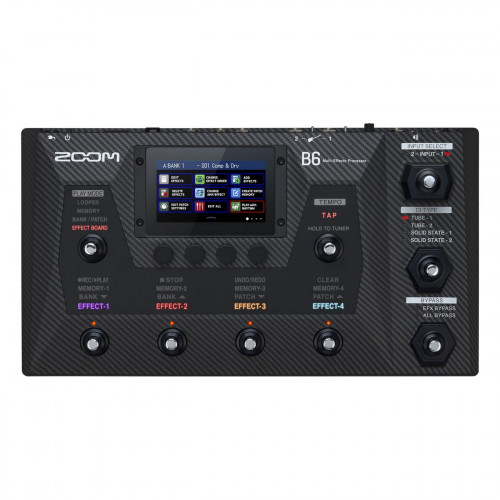 Zoom B6 процессор для бас-гитары