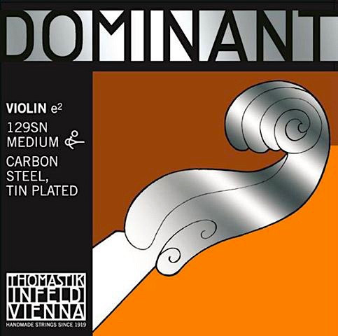 Одиночная струна для скрипки Thomastik 129SN Dominant 4/4 E/ми