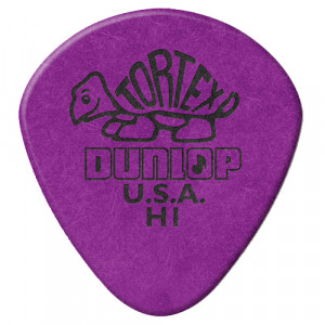 Dunlop 472RH1 Tortex® Jazz I Round Purple упаковка (36 шт.) фиолетовых медиаторов, 1.14 мм