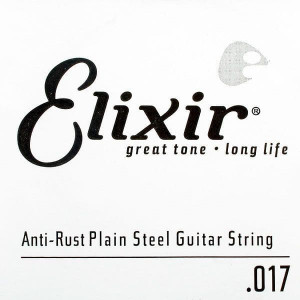 Elixir 13017 Anti-Rust отдельная струна для электро или акустической гитары 17