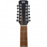 Jet JDEC-255/12 BKS 12-струнная электро-акустическая гитара