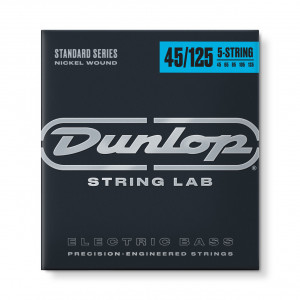 ​Струны для бас-гитары Dunlop DBN45125 Nickel Plated Steel 45-125