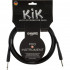 Klotz KIK4.5PPSW кабель инструментальный 4,5 м, черный