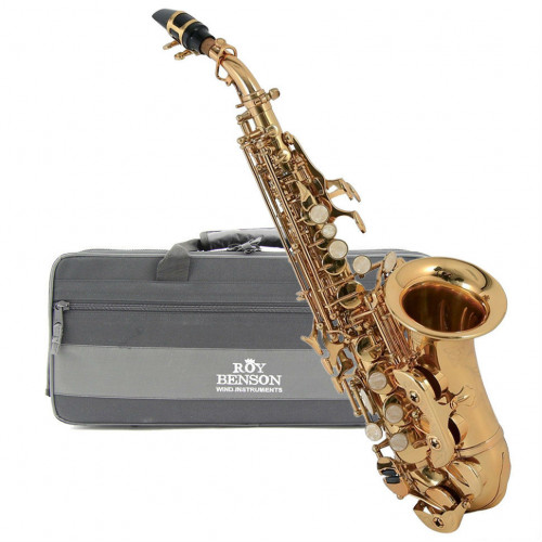 Roy Benson SG-302 саксофон сопрано Bb изогнутой формы