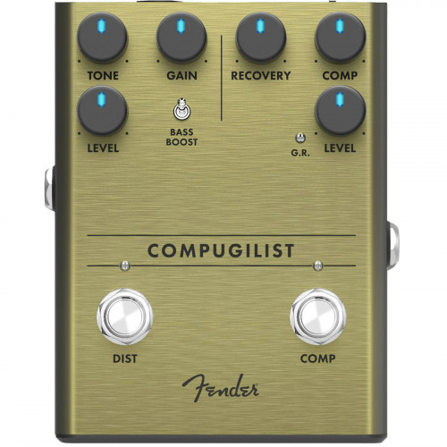 Fender Compugilist Comp Distortion напольная гитарная педаль эффектов дисторшн к компрессор